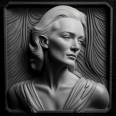 3D model Cate Blanchett (STL)